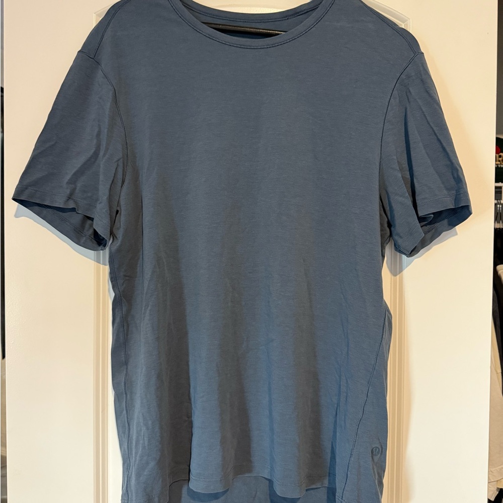 lululemon athletica Slate Blue Short Sleeve Tee